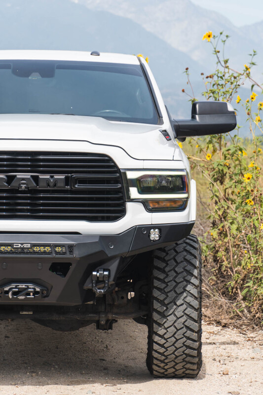Ram 2500 Front Bumper - DV8 Offroad - Spec Series - Micro-Texture Black Powder Coated - `19-`26